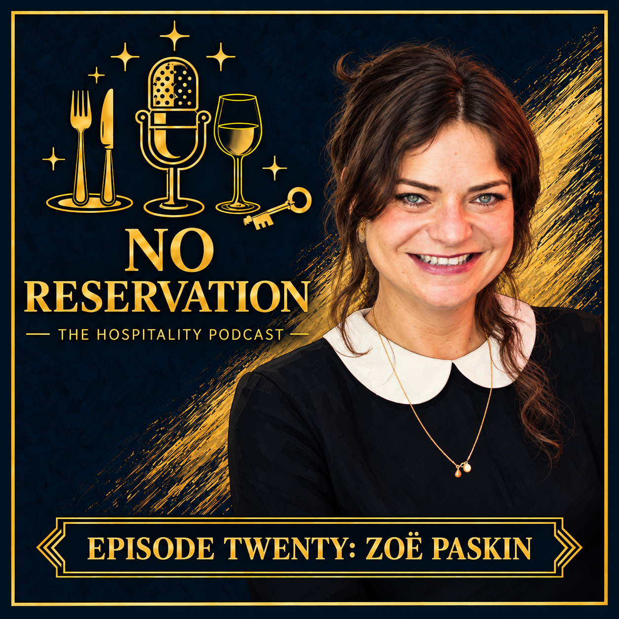 Zoë Paskin's No Reservation episode artwork